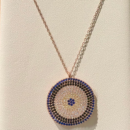 925 Silver Evil Eye Necklace 6