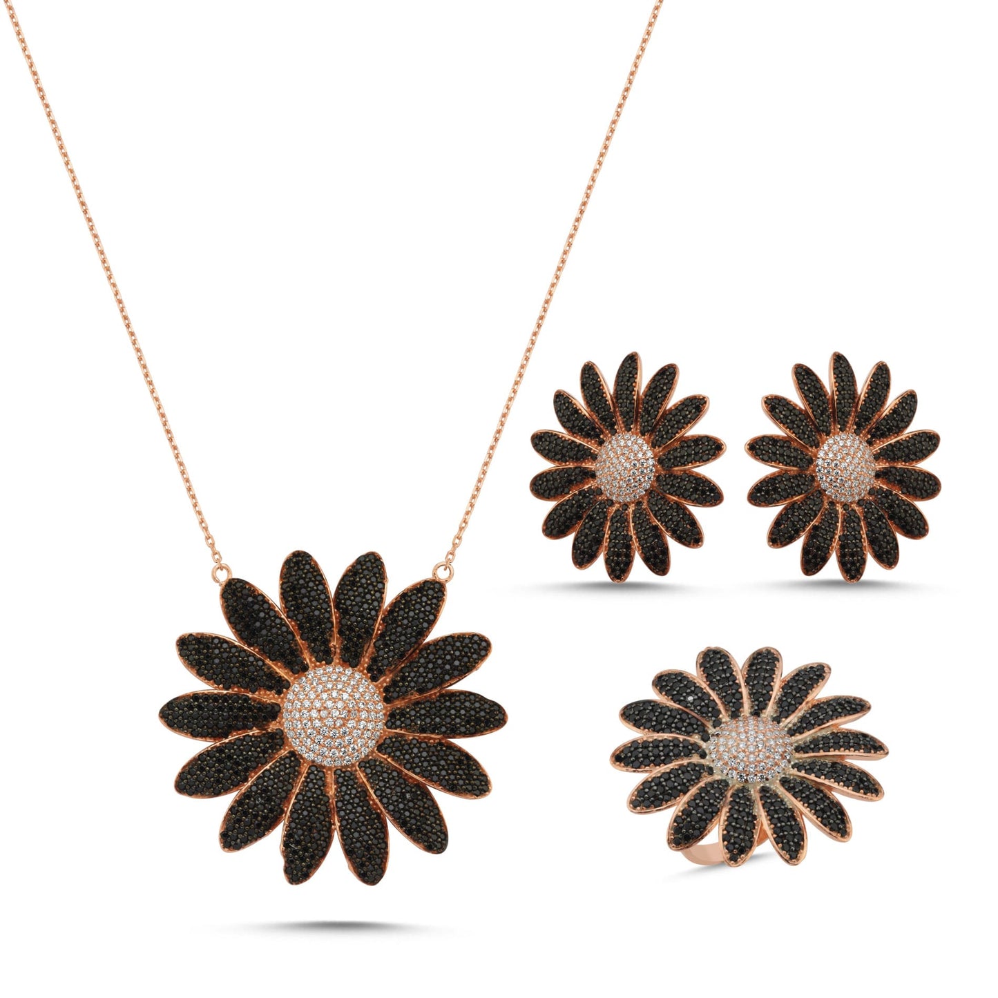 Flower Black Set - Exclusive Design