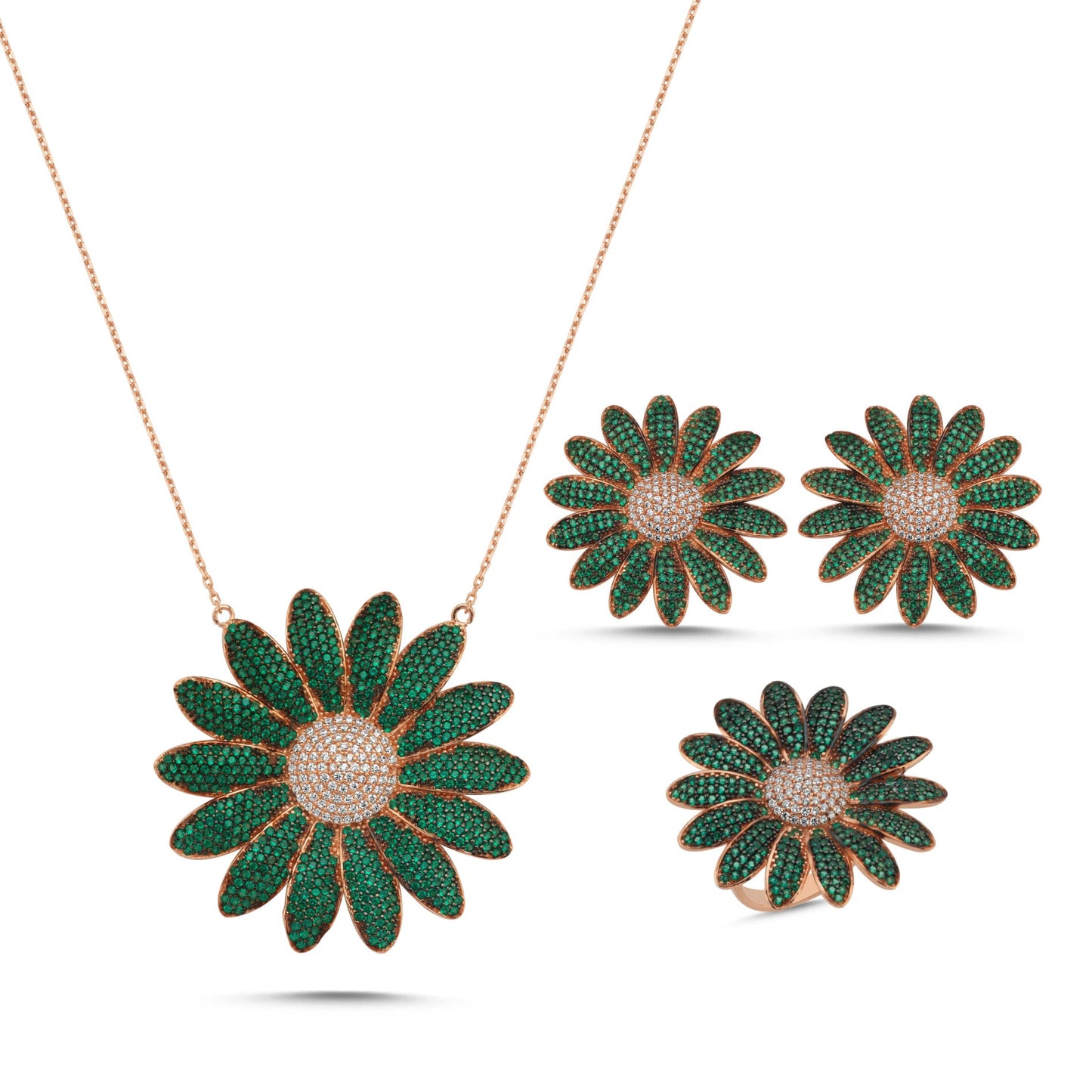 Flower Green Set - Exclusive Design