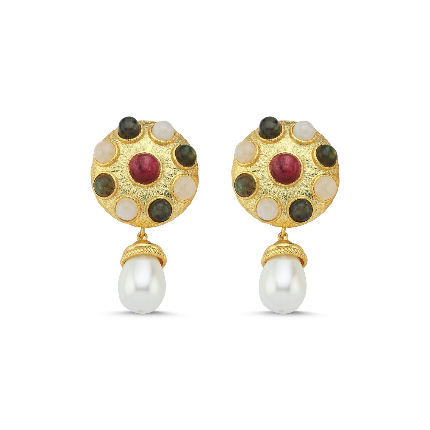 vintage pearl earrings - Earrings