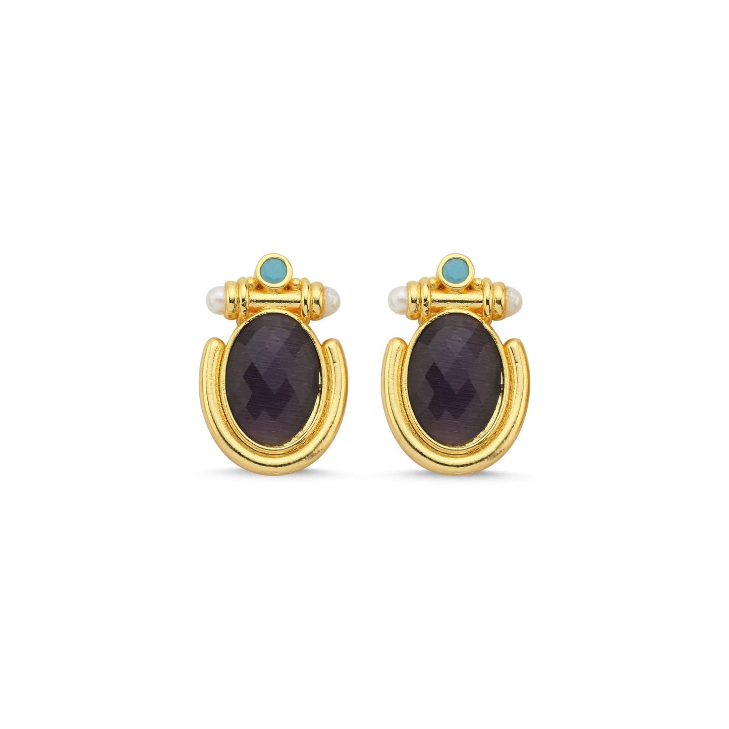 wine drop earrings - Earrings