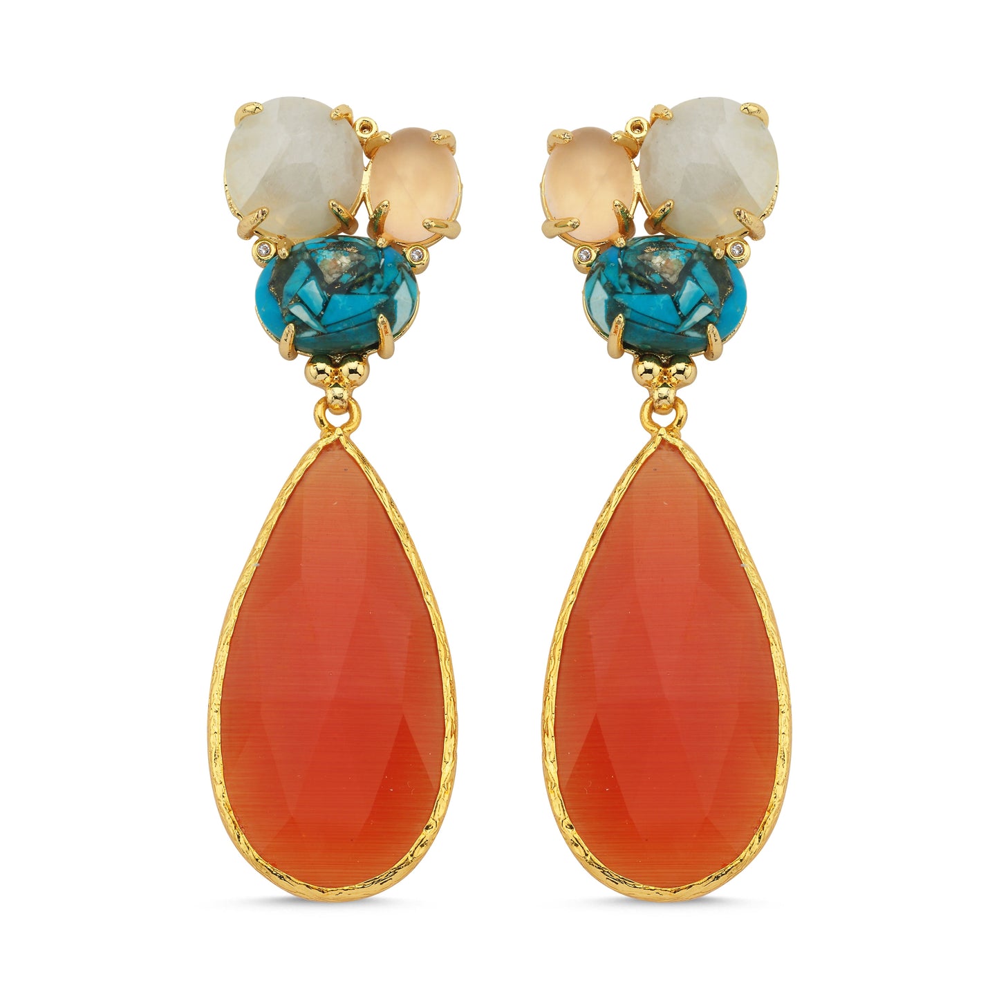 Julie teardrop earrings - Earrings