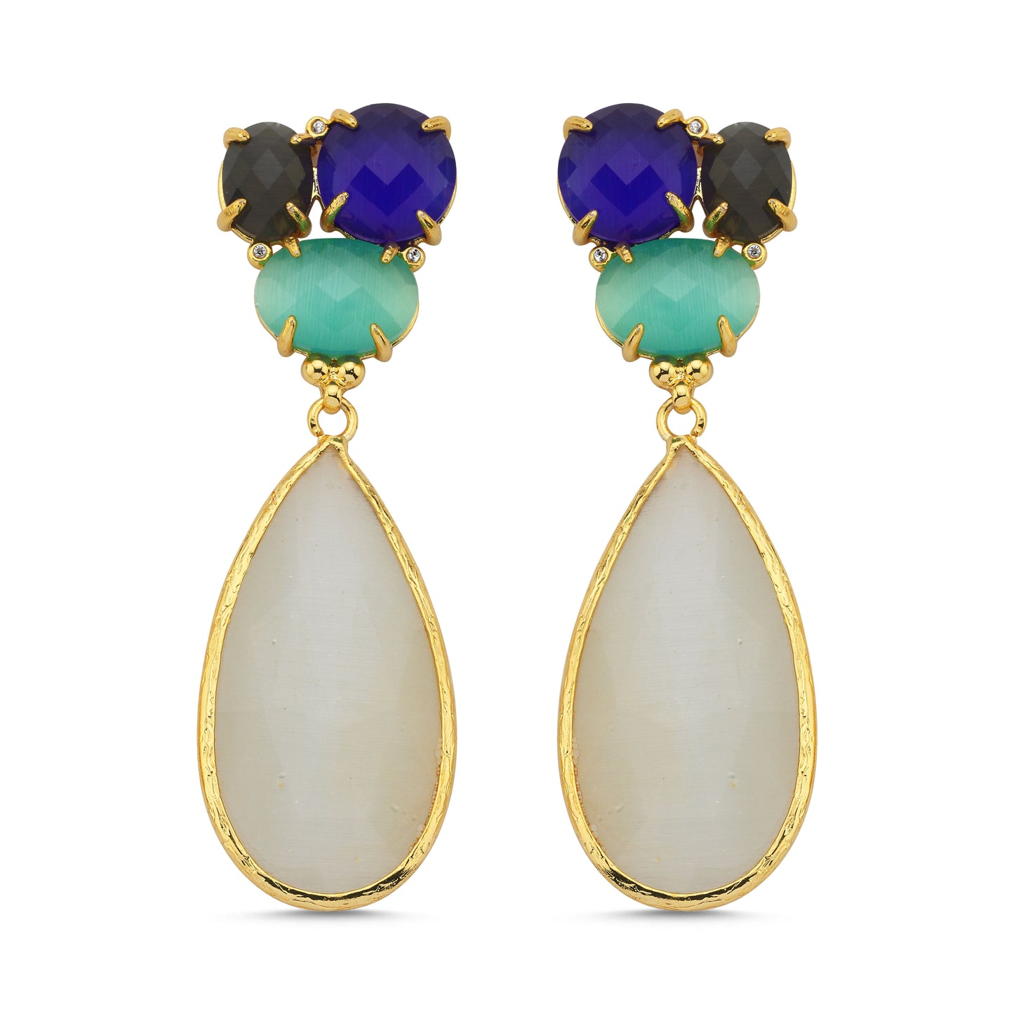 Judy teardrop earrings - Earrings