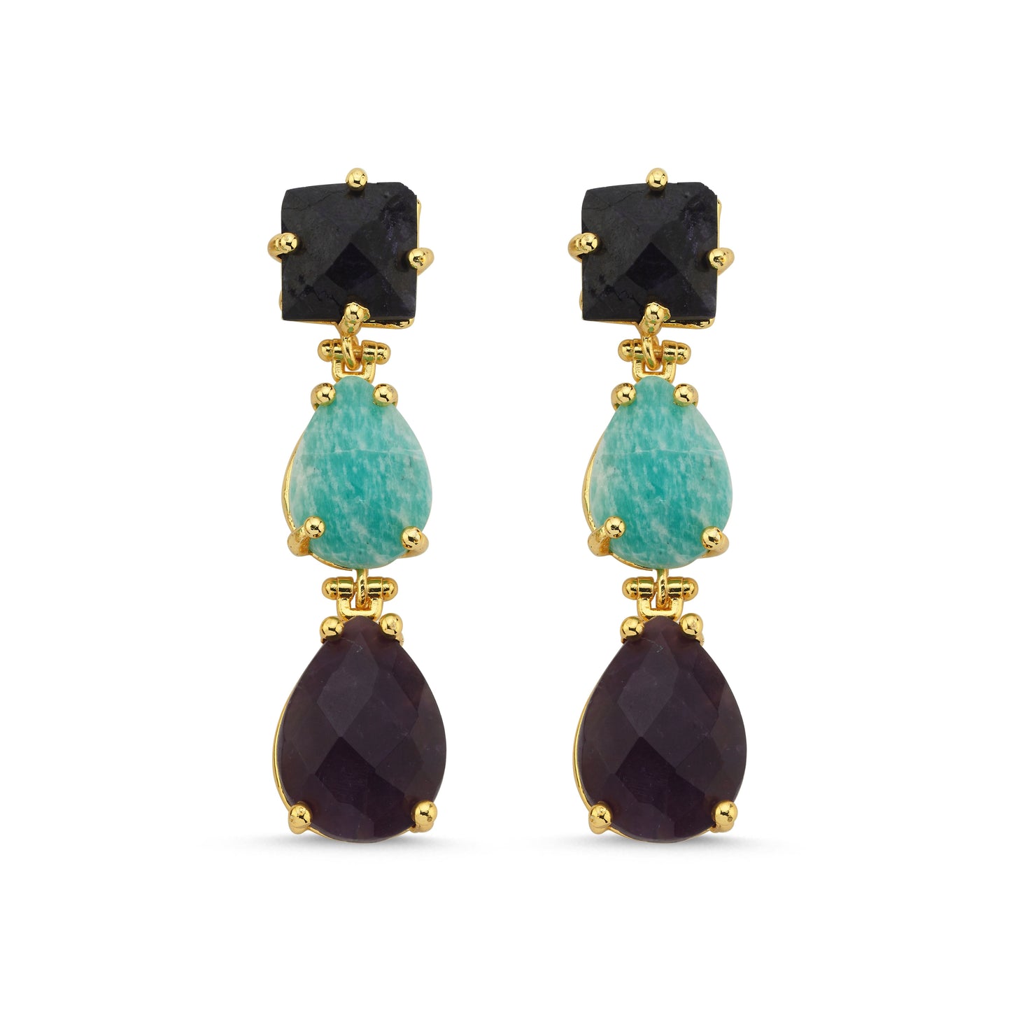 Evelyn Drop Earrings - Earrings