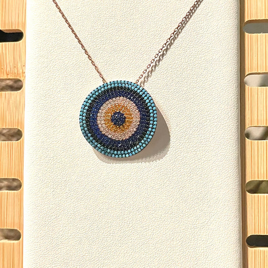 925 Silver Evil Eye Necklace 9