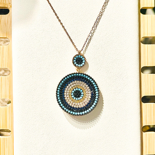 925 Silver Evil Eye Necklace 7