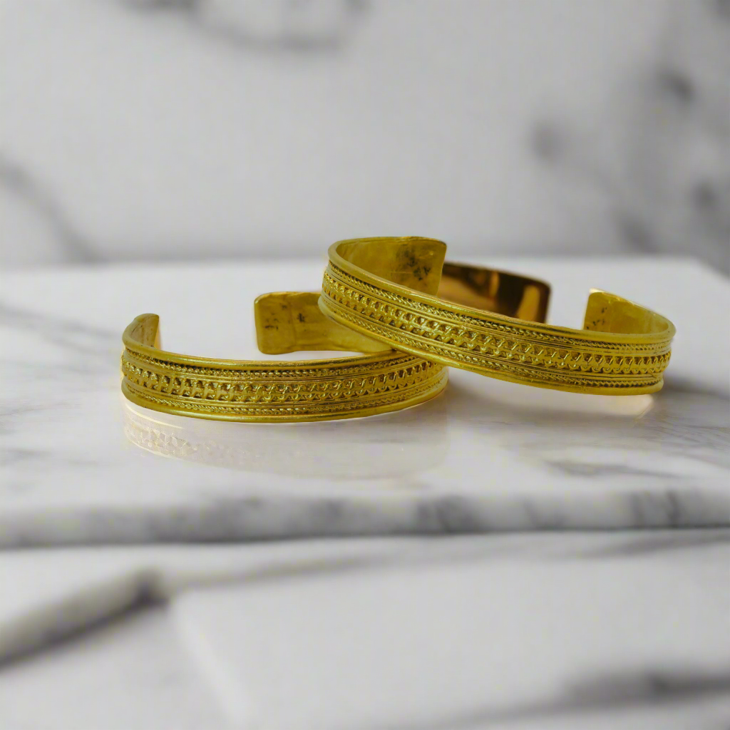Gold Bangle Bracelet