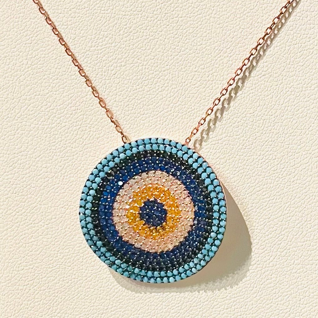 925 Silver Evil Eye Necklace 9