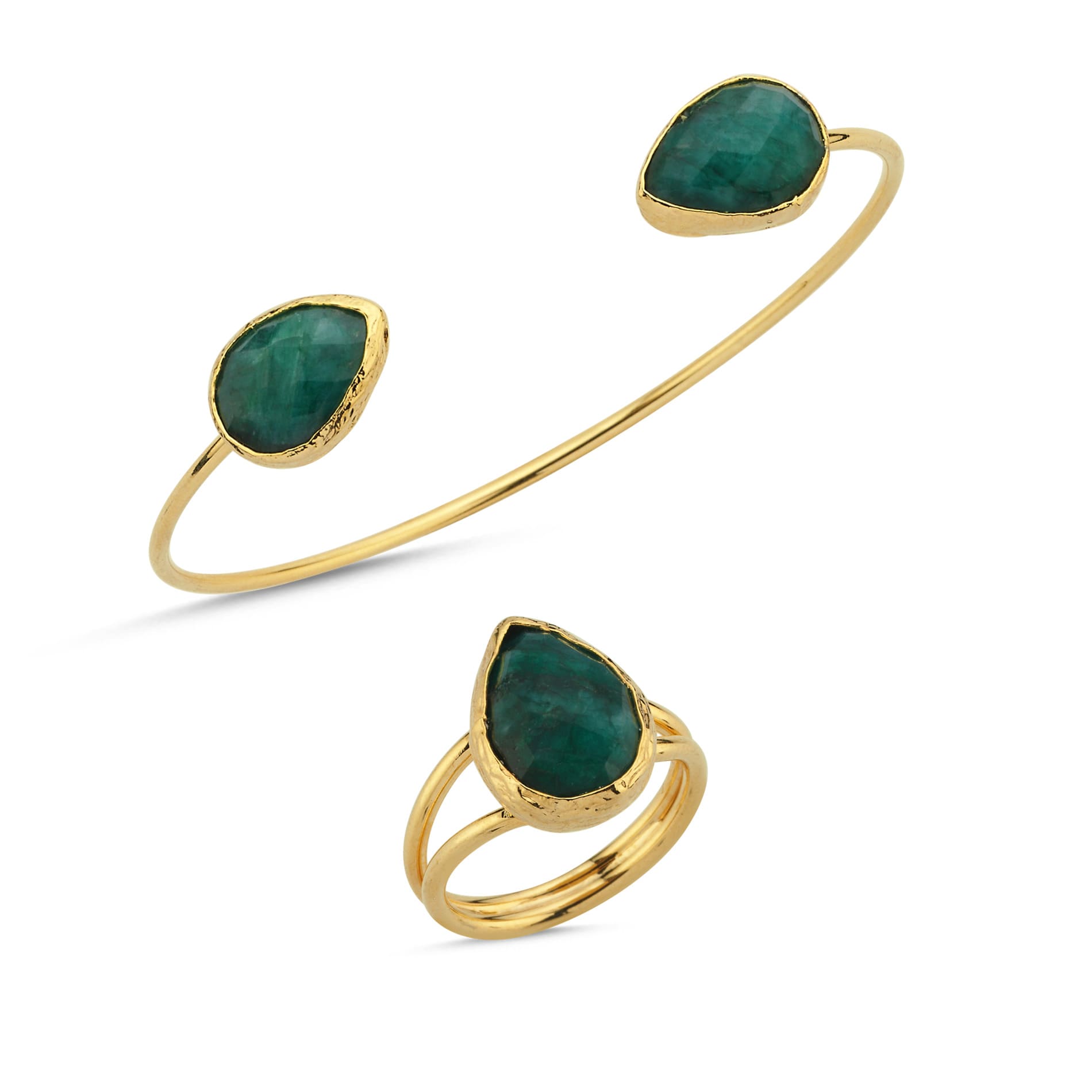 Emma Bracelet Ring Set – Jentier Boutique