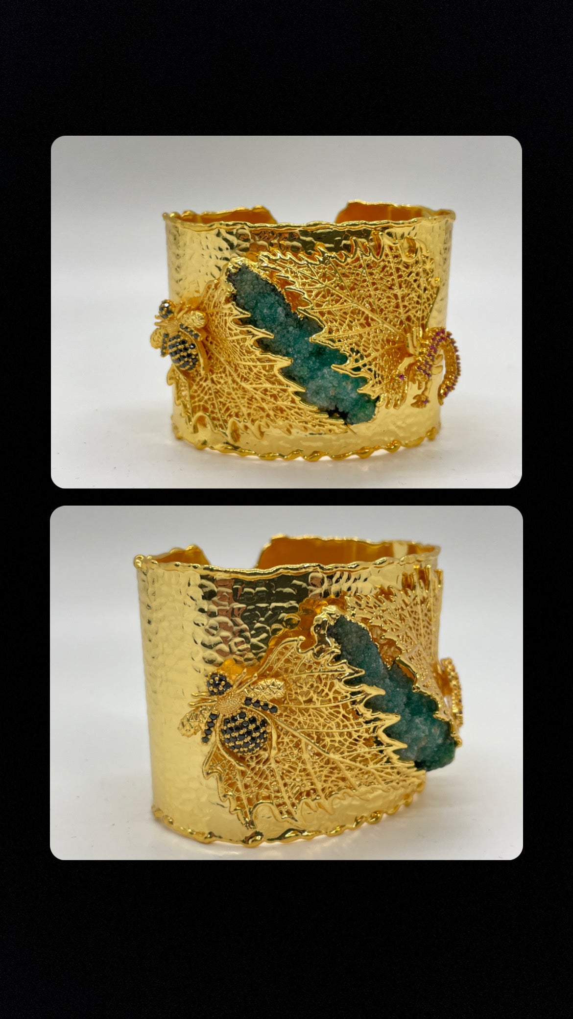 Gold Cuff Bracelet