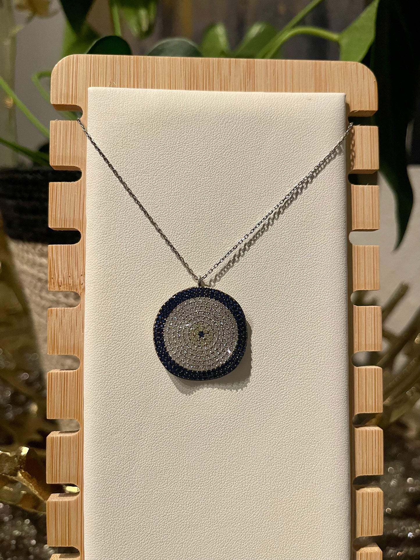 925 Silver Evil Eye Necklace 3