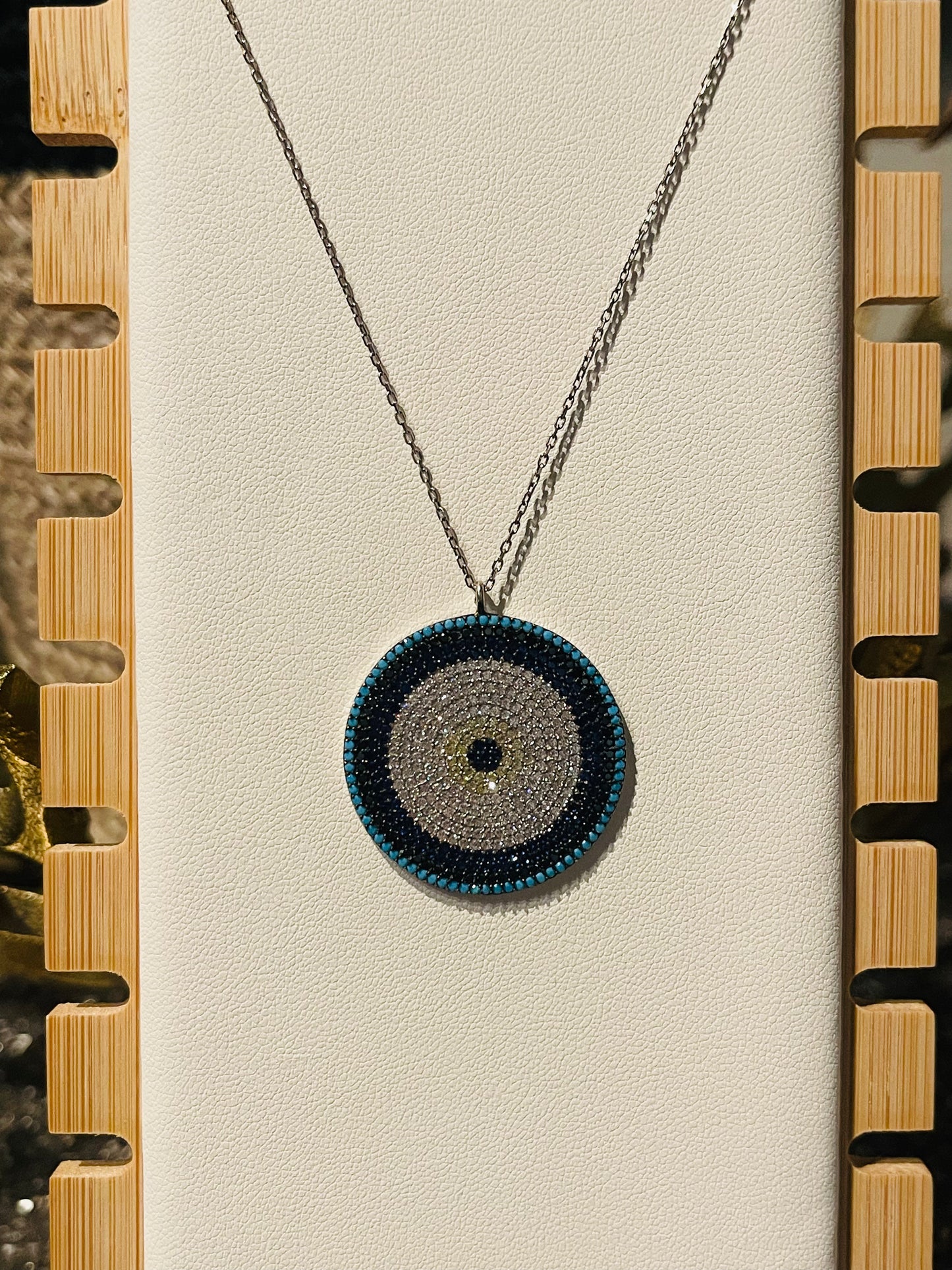 925 Silver Evil Eye Necklace 5