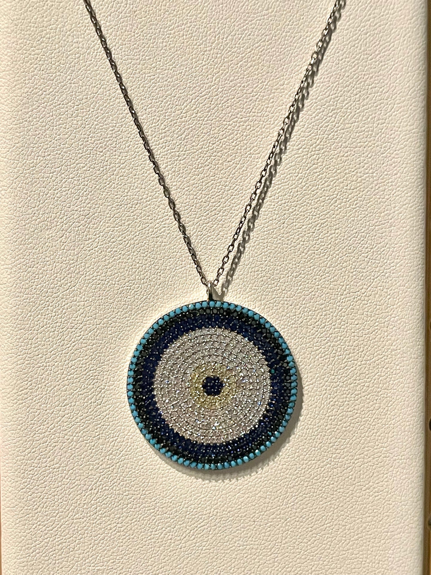 925 Silver Evil Eye Necklace 5