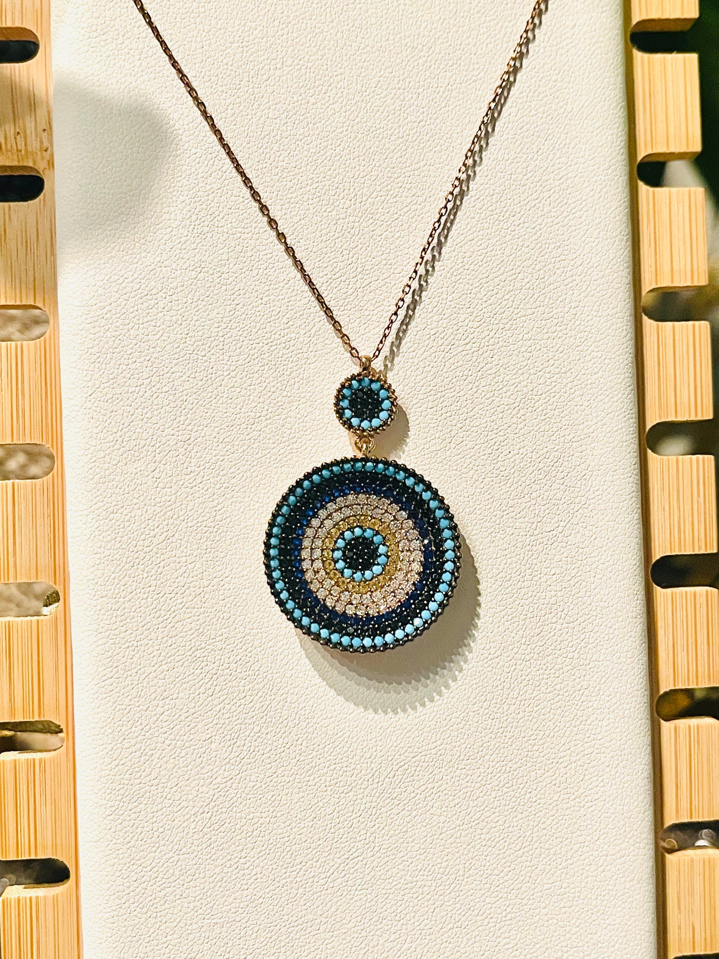 925 Silver Evil Eye Necklace 7