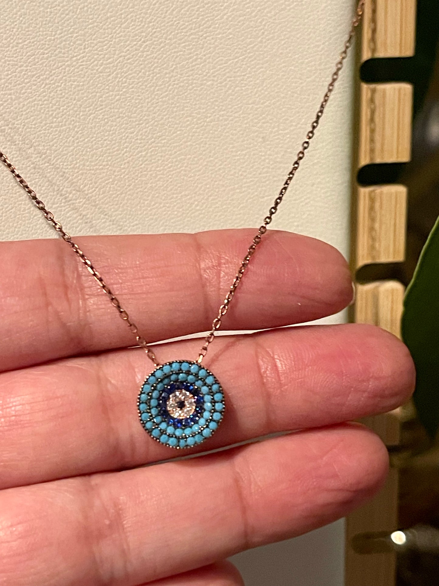 925 Silver Evil Eye Necklace 8