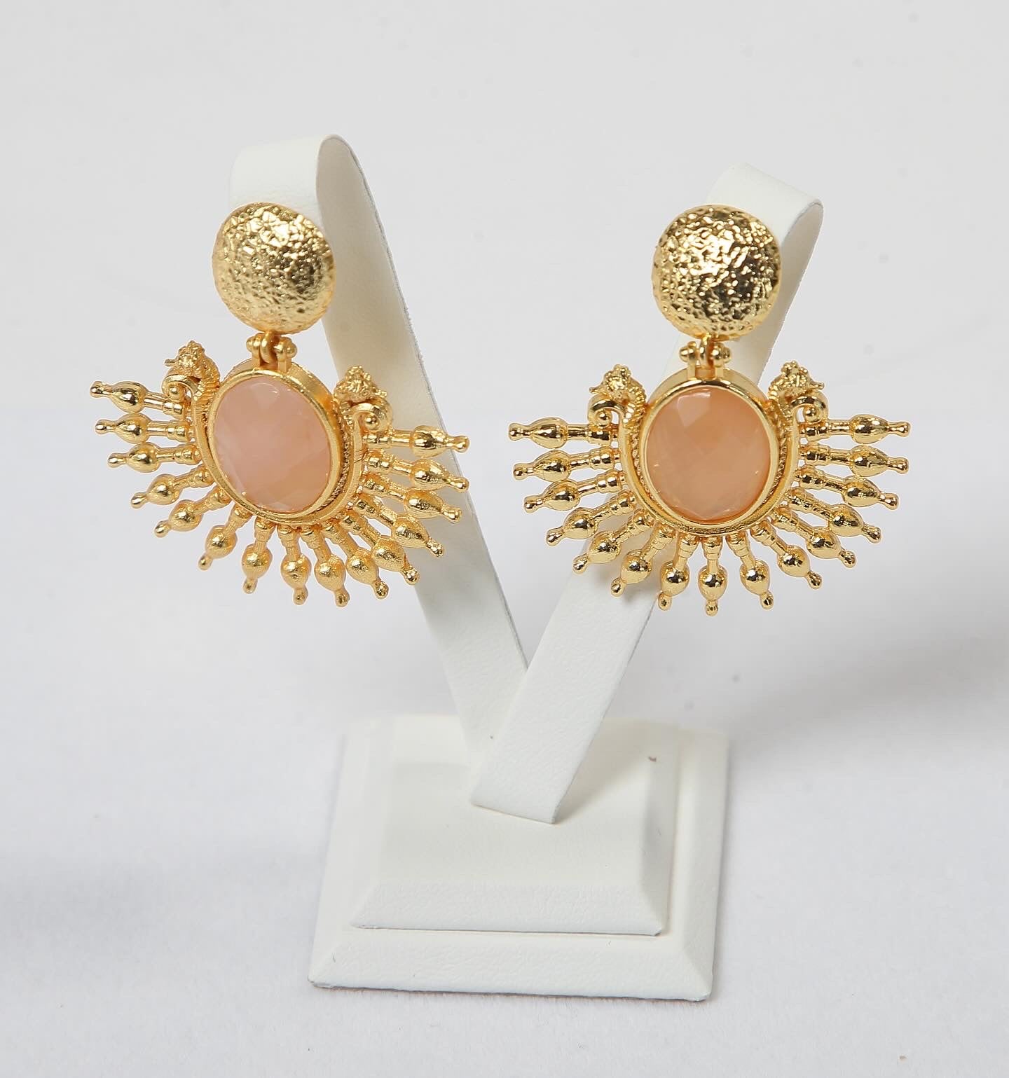 Peach Love Earrings