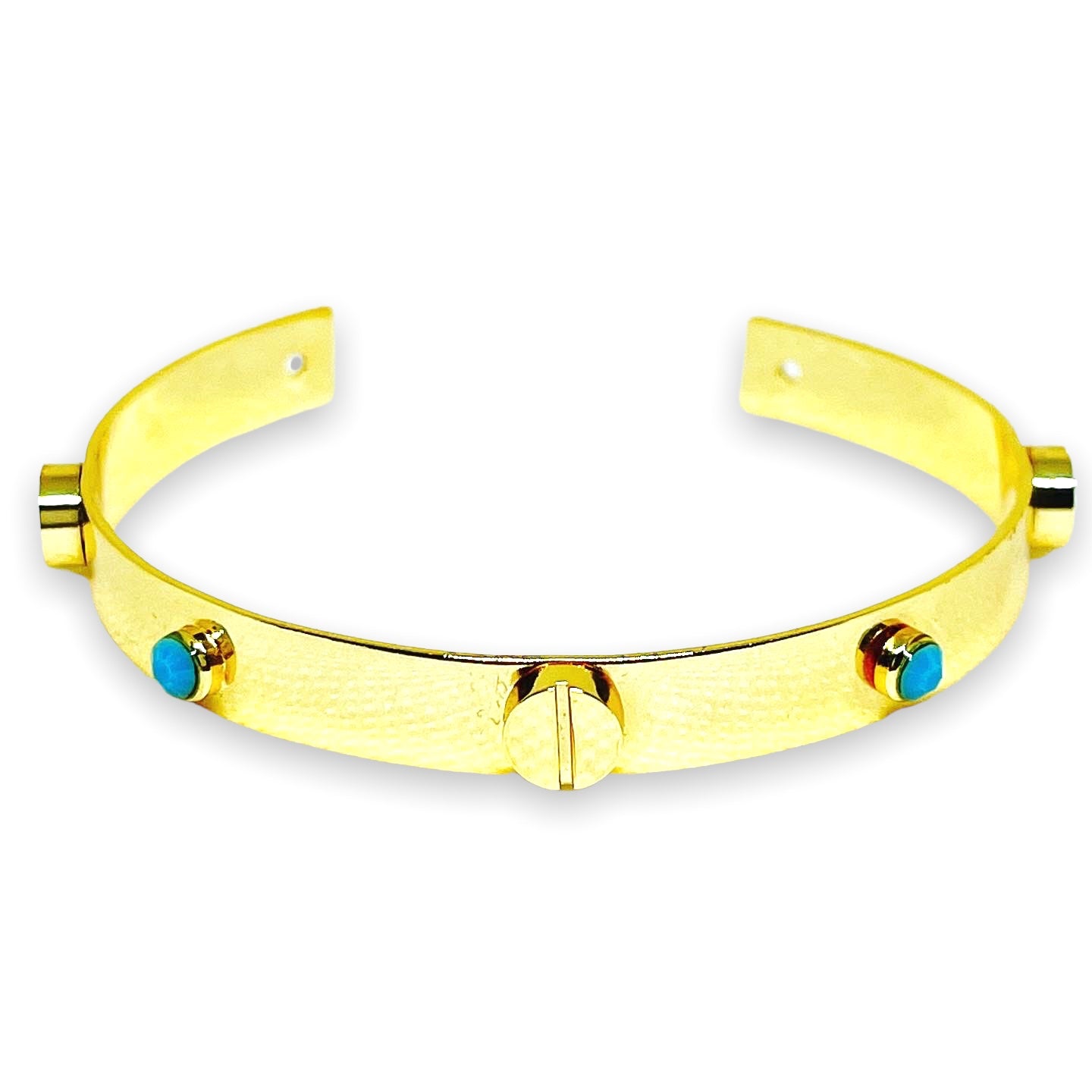 gold/blue Bracelet