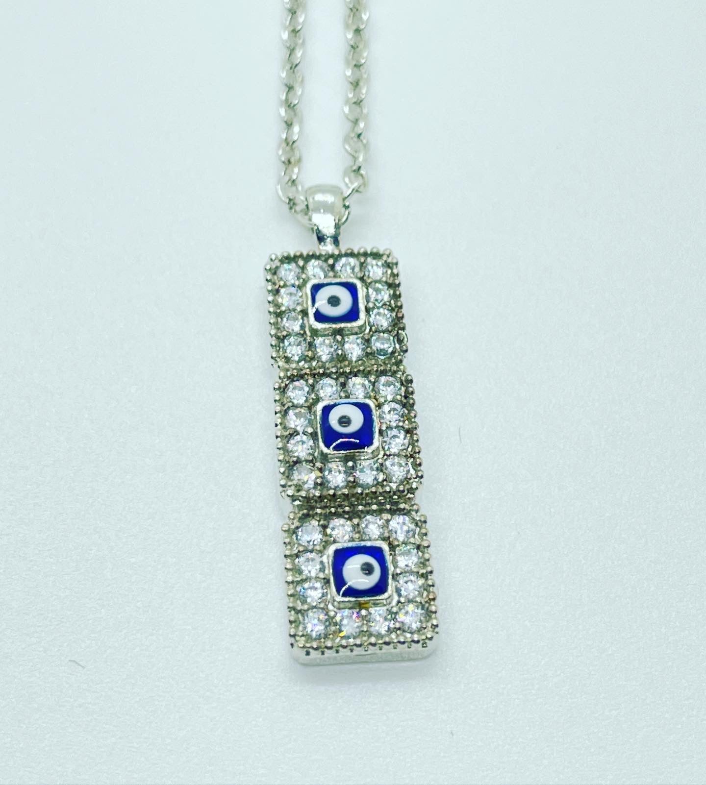 Evil Eye Drop Necklace