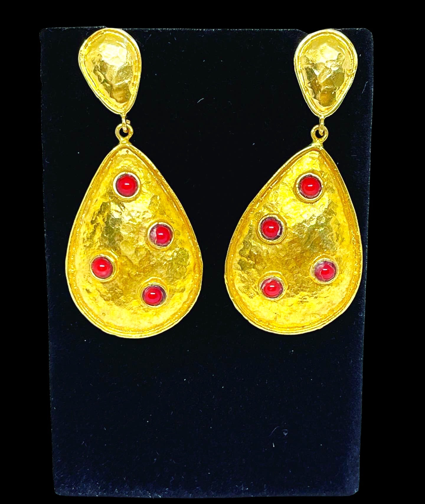 Ruby Earrings