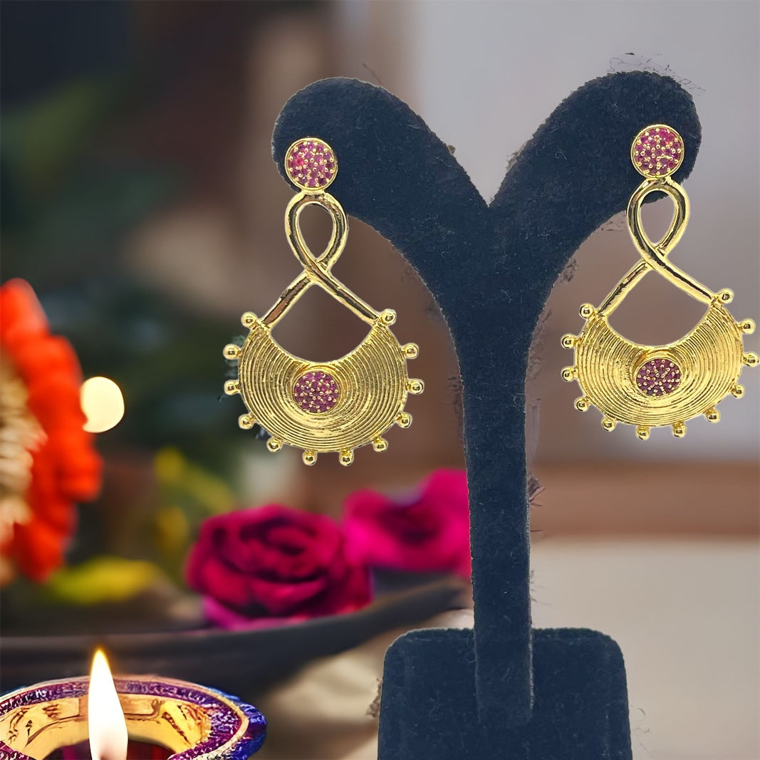 Golden Twist Earrings