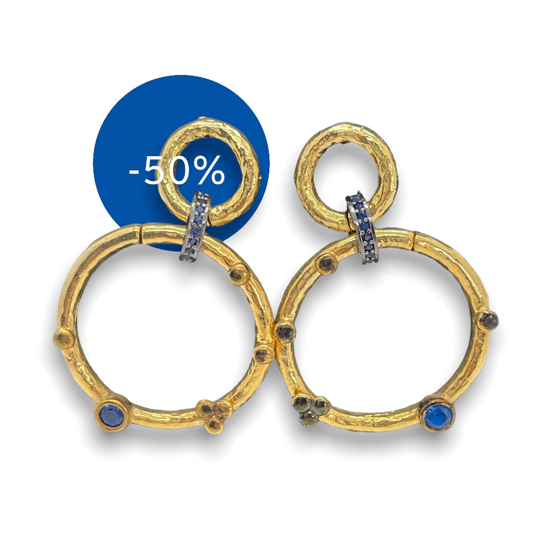 Nadine Blue Earrings