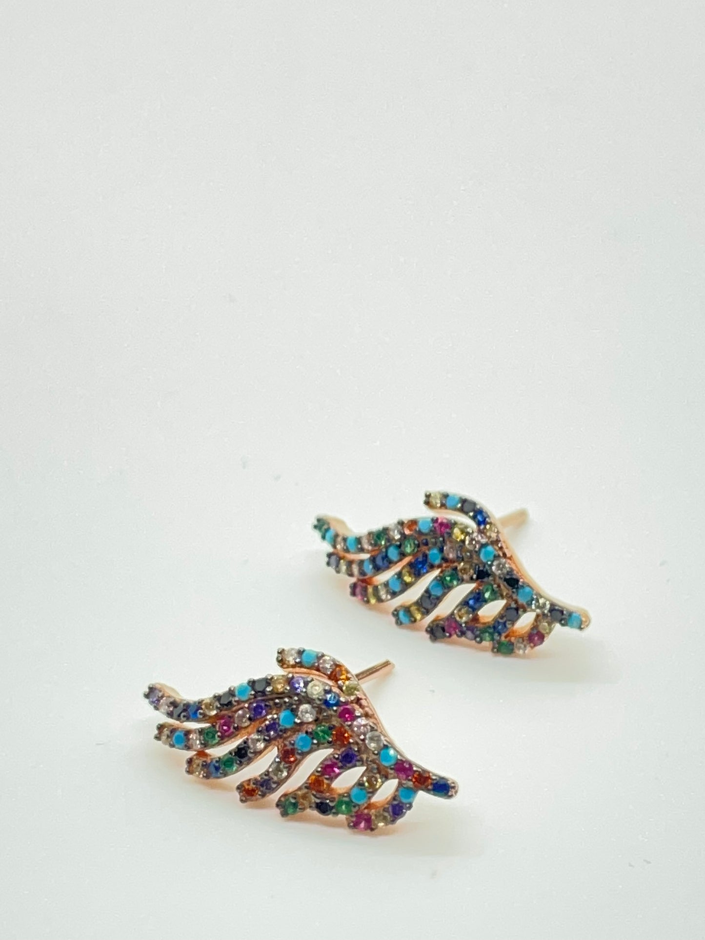 Angel Multi Gem Earrings