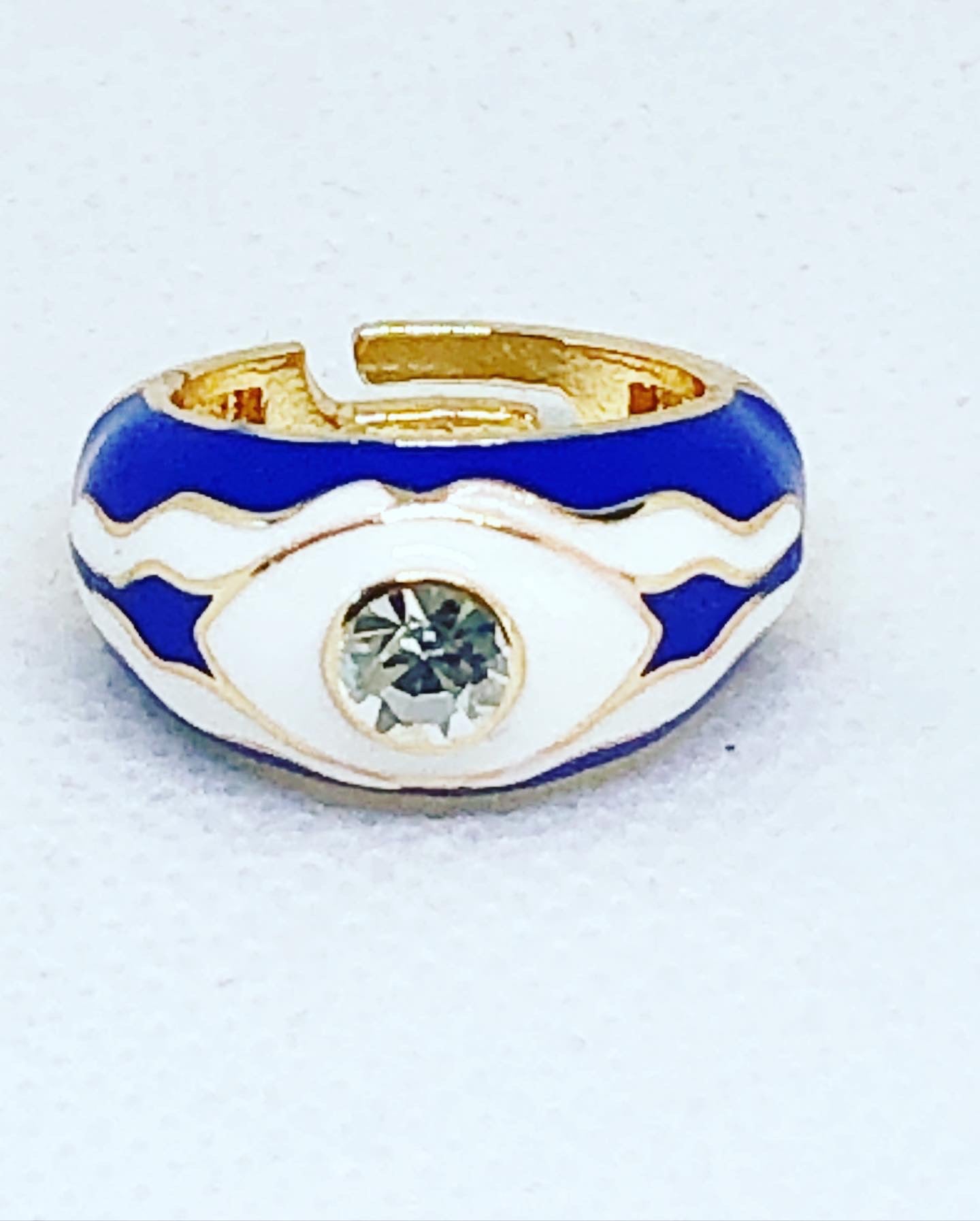 Allure evil eye ring