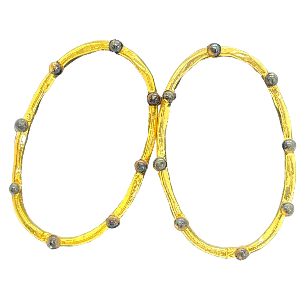 Oval Cle Earrings