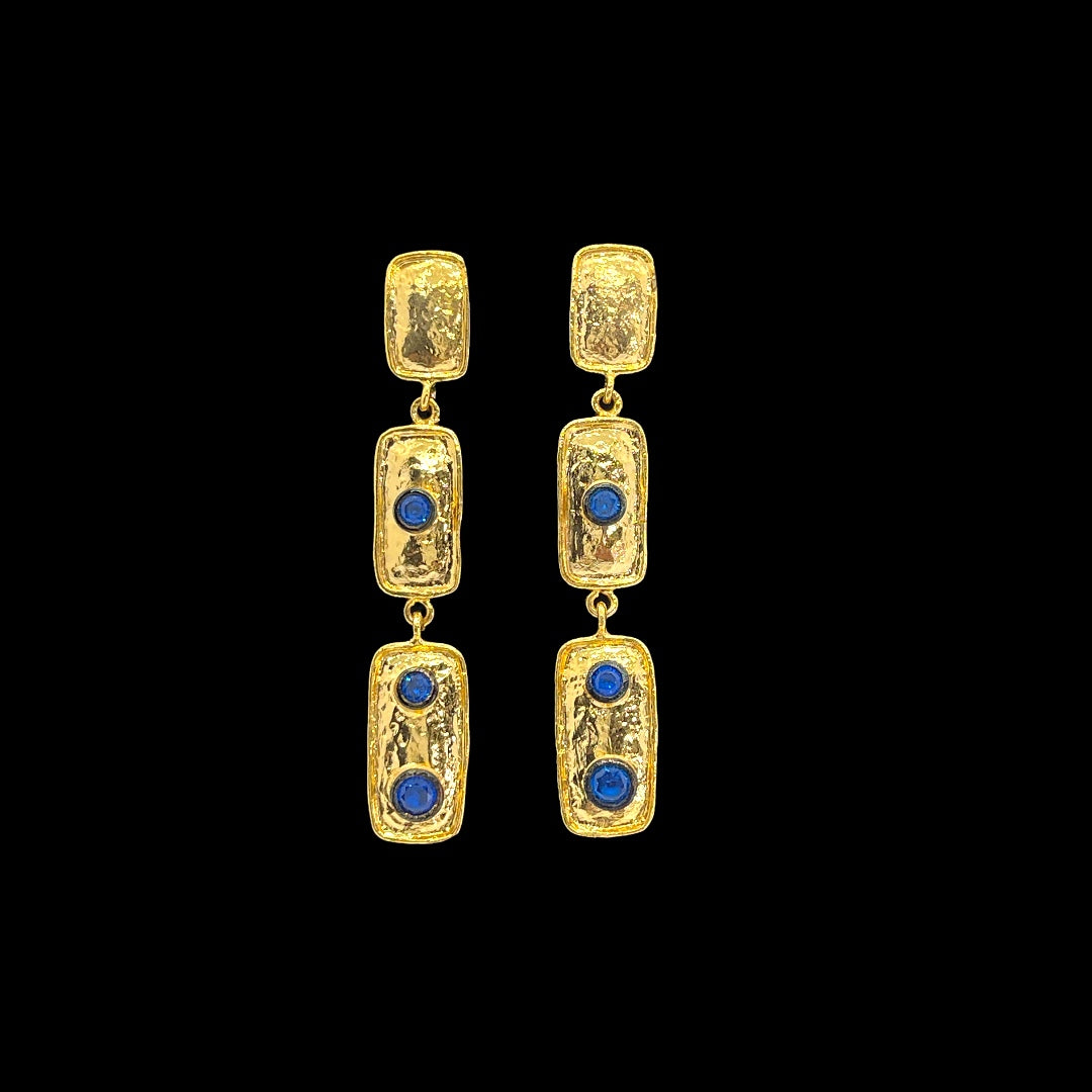 Mila Blue Earrings
