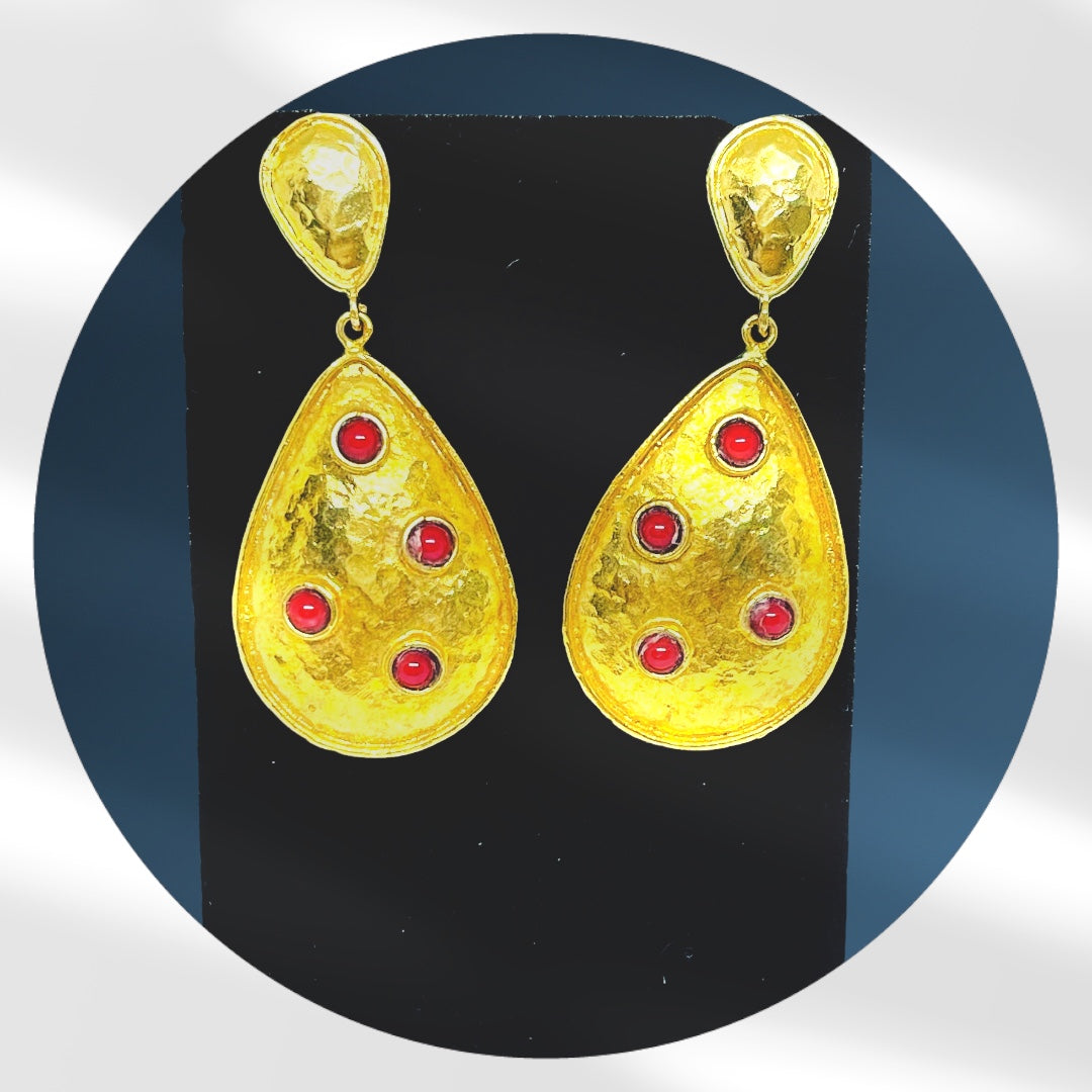 Ruby Earrings