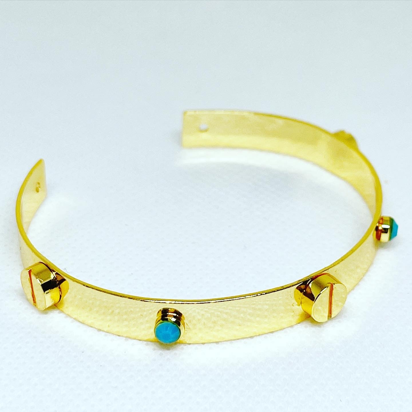 gold/blue Bracelet