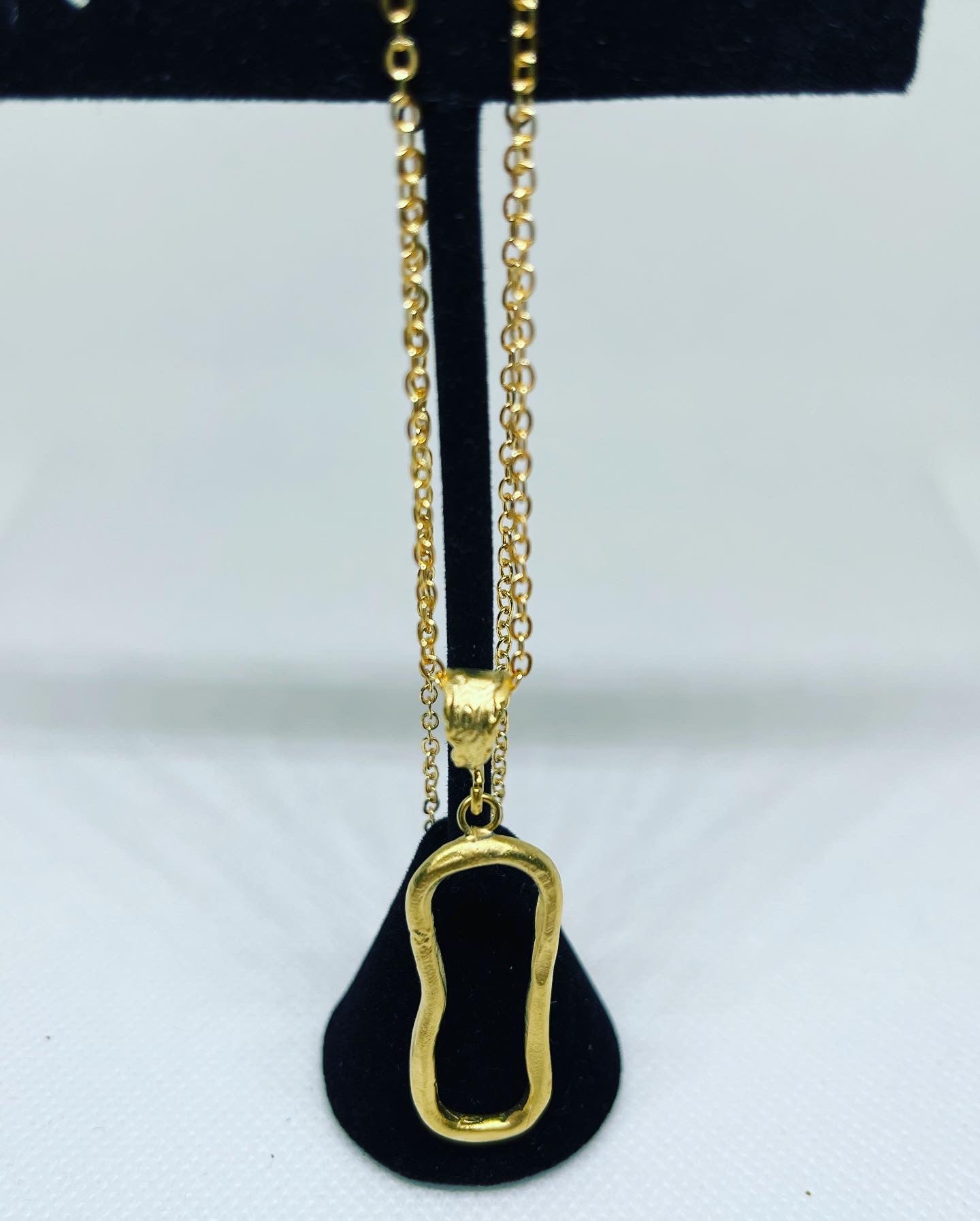 geometric pendant Necklace