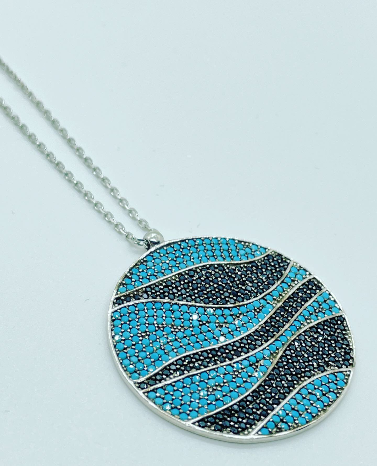 Large 925 Silver Necklace