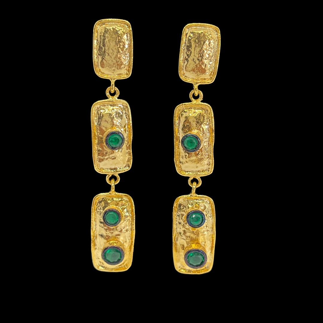 Mila Green Earrings