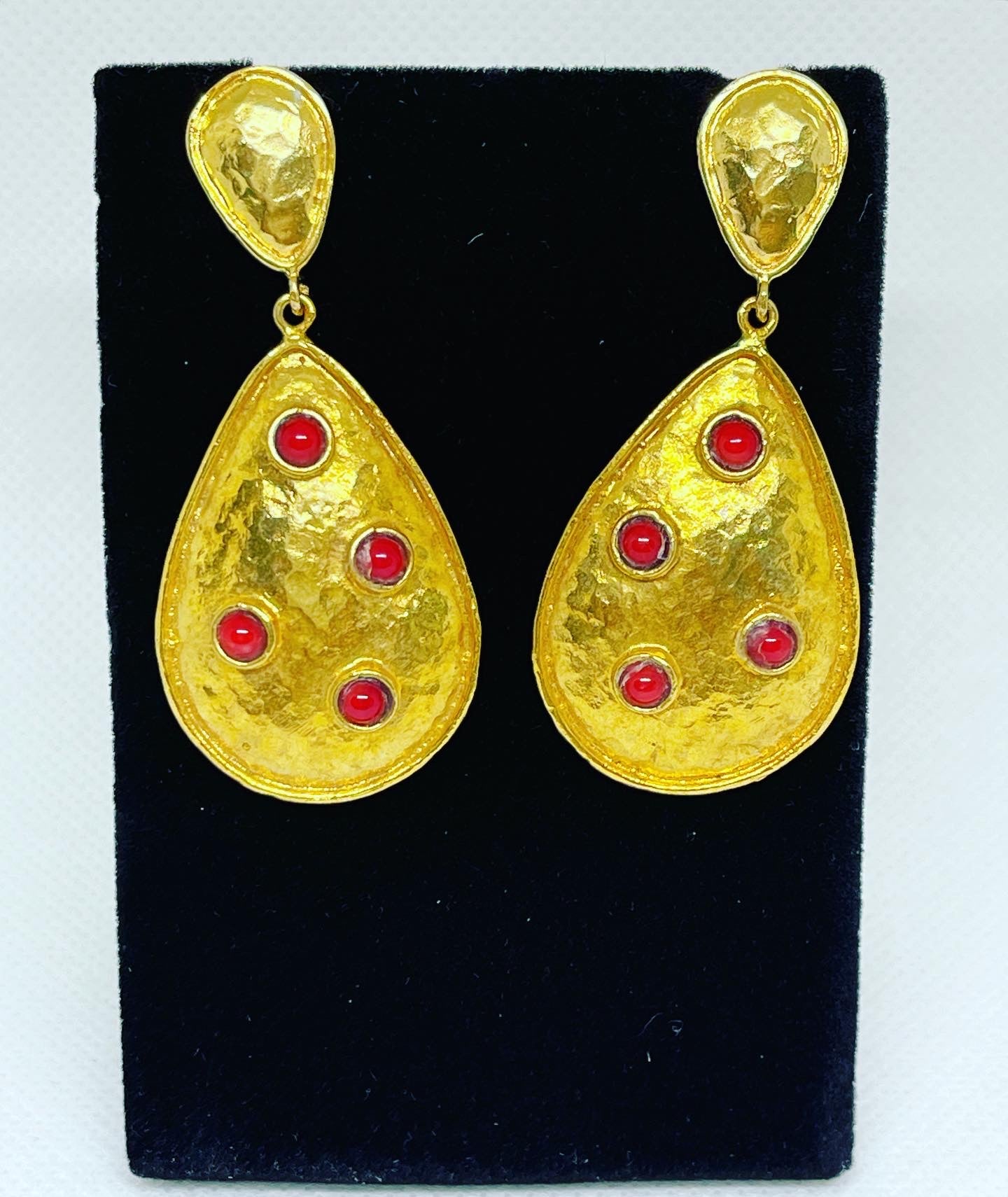 Ruby Earrings