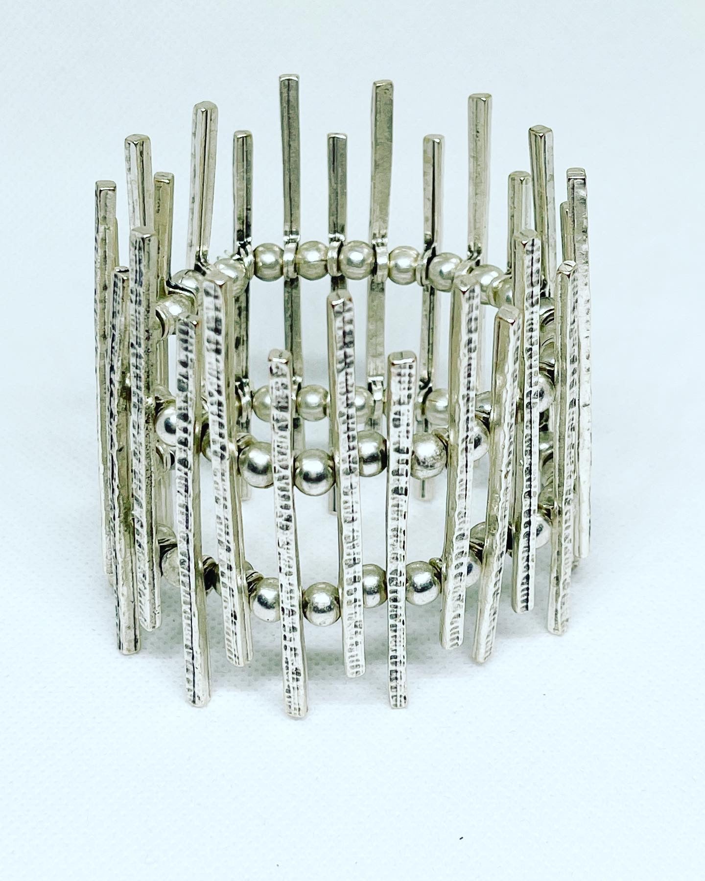 silver cuff Bracelet