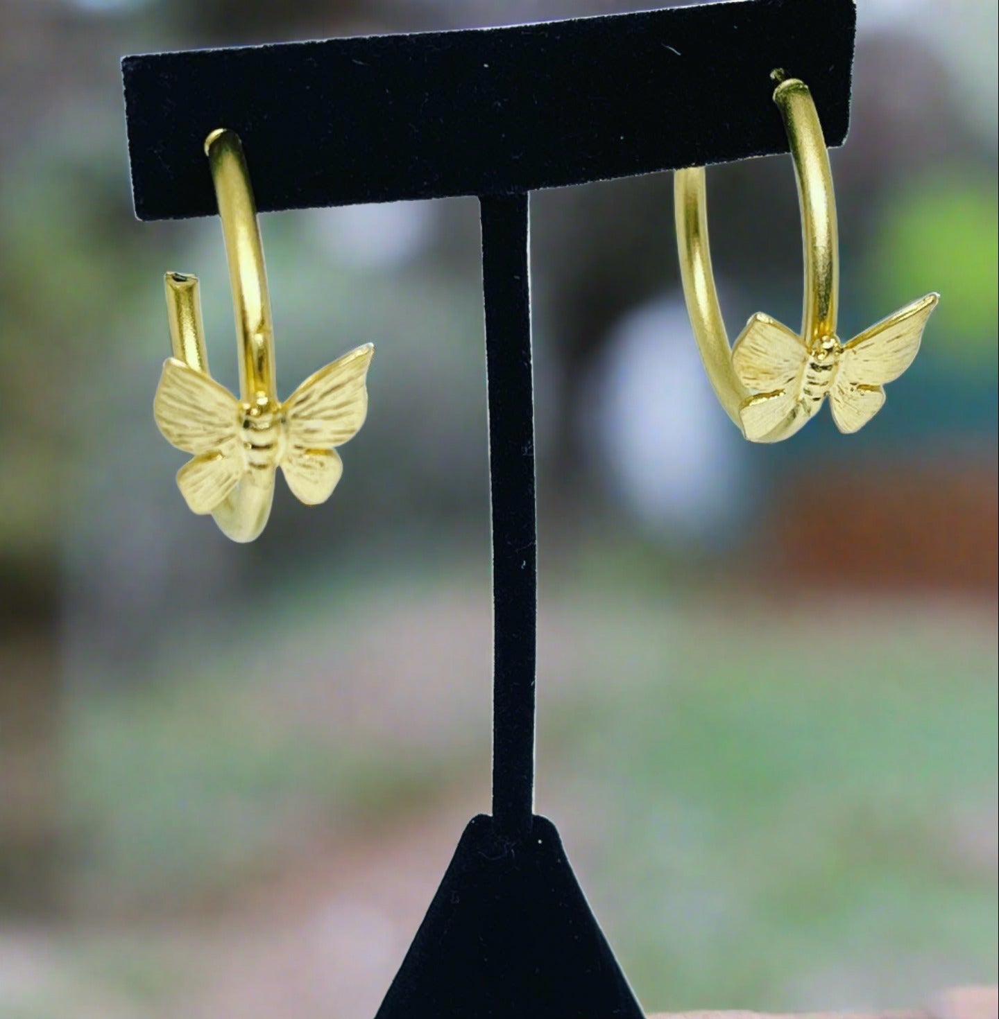 Butterfly earrings