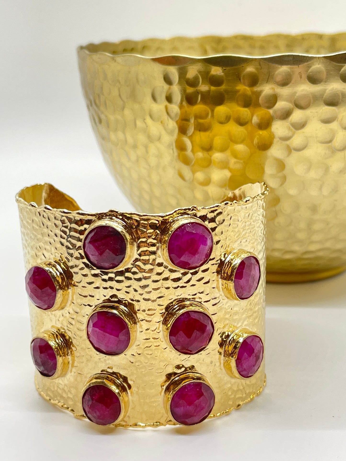 Kai Gold Plated Cuff Bracelet