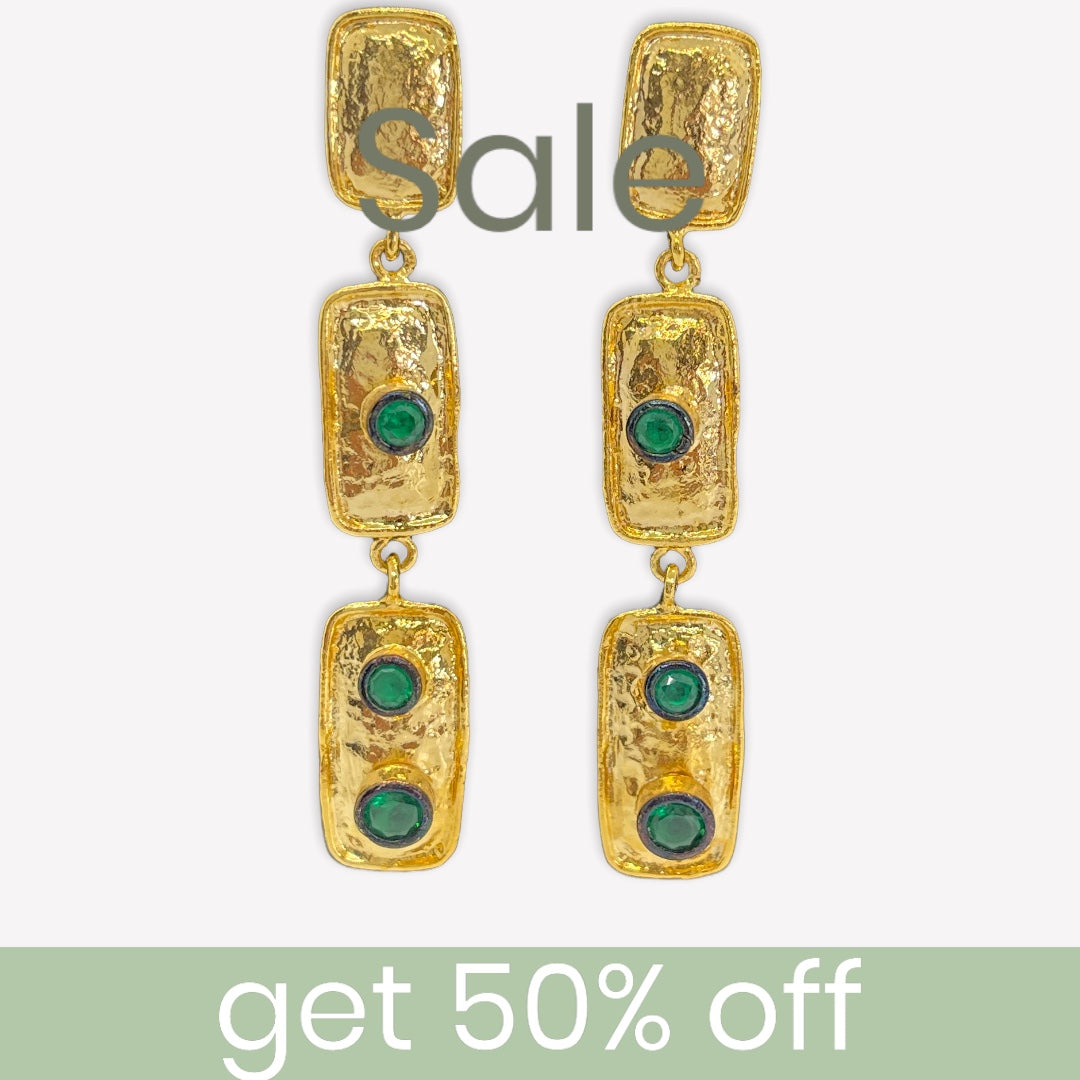 Mila Green Earrings
