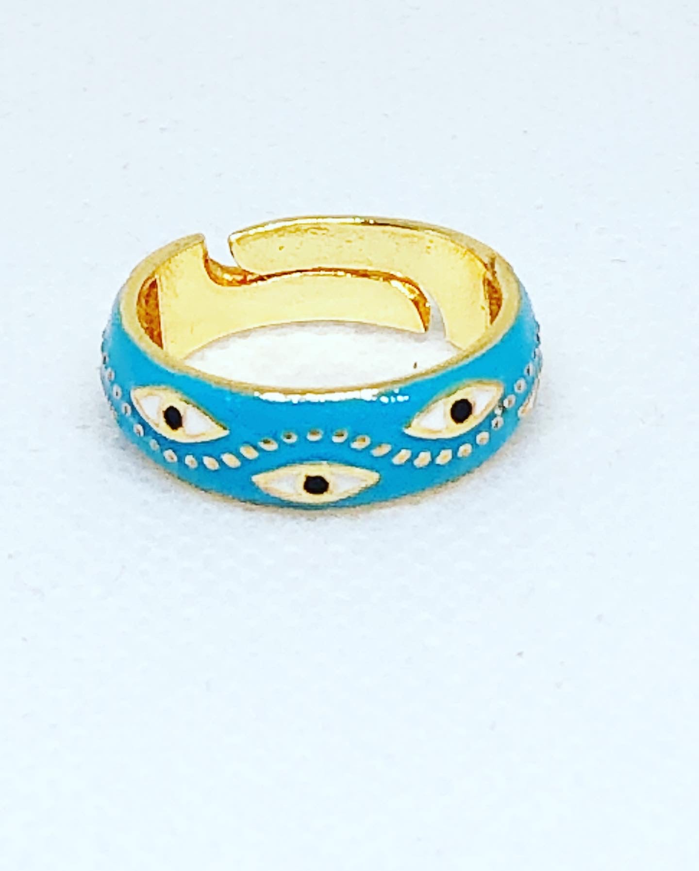 Selin evil eye ring