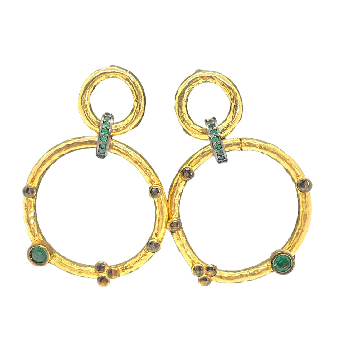 Nadine Green Earrings