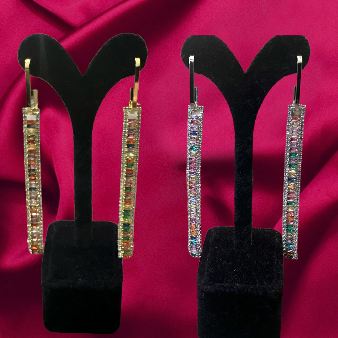Gem Drop Earrings