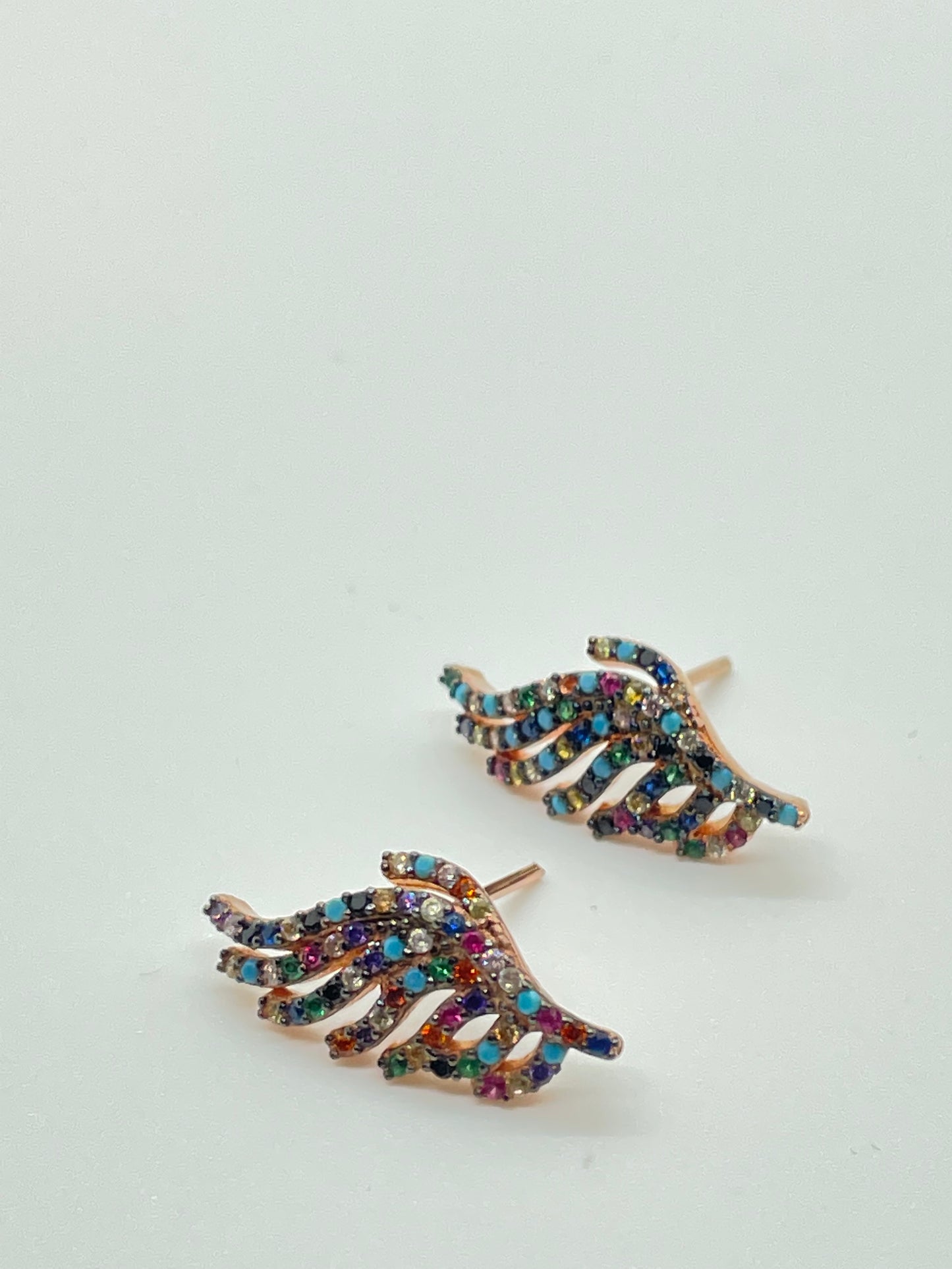 Angel Multi Gem Earrings