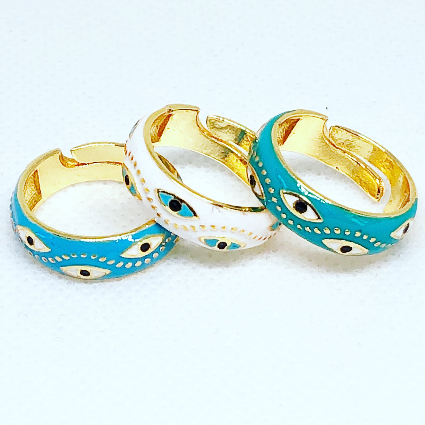 Selin evil eye ring