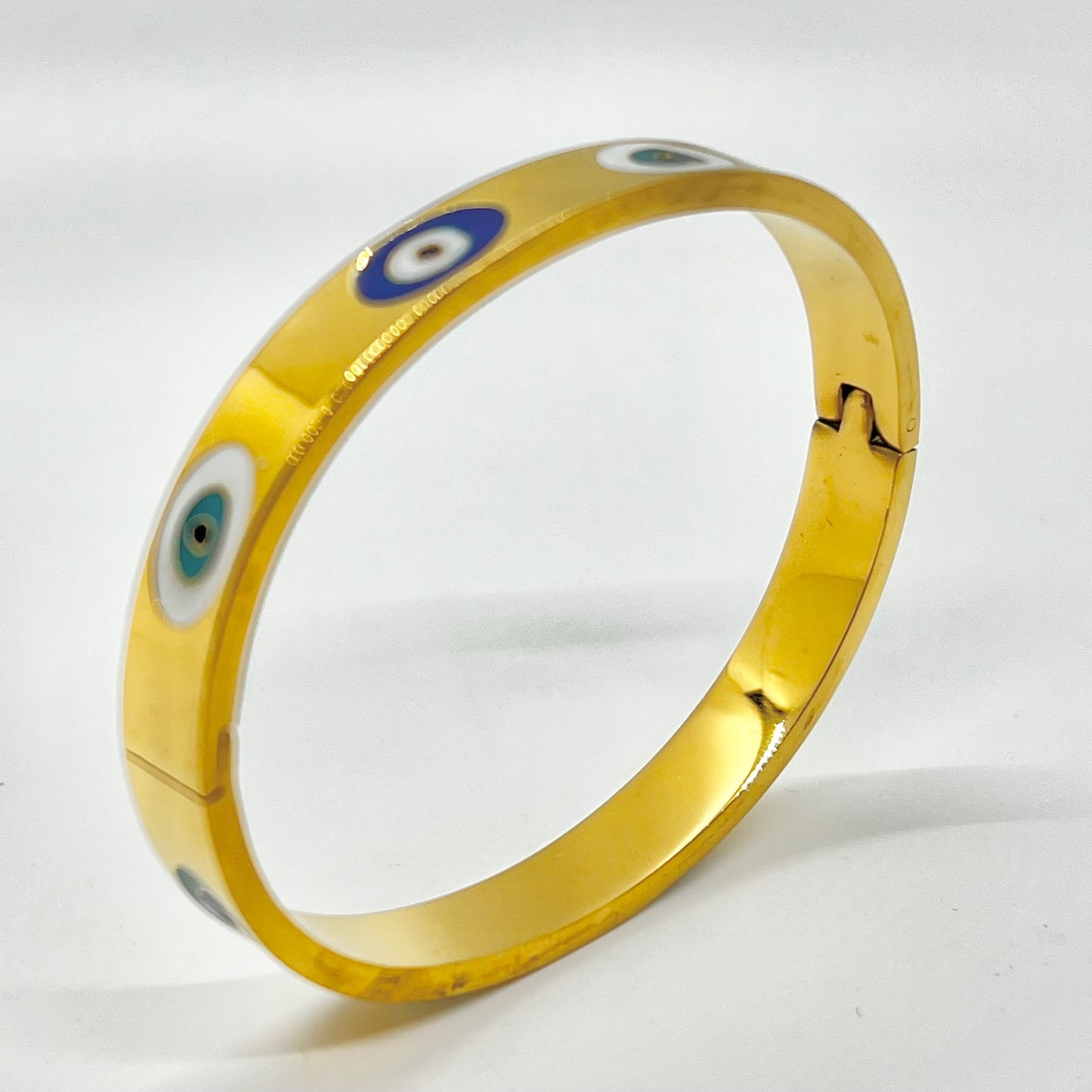 Evil Eye Bangle Bracelet