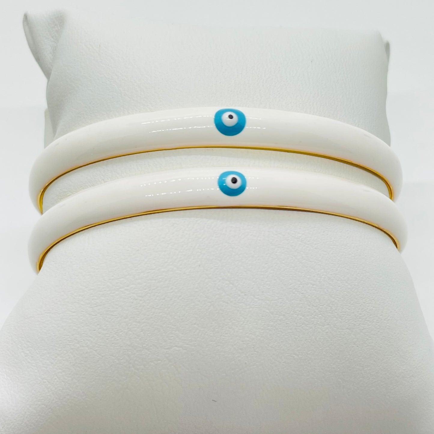 Rainbow Enamel Cuff Bracelets