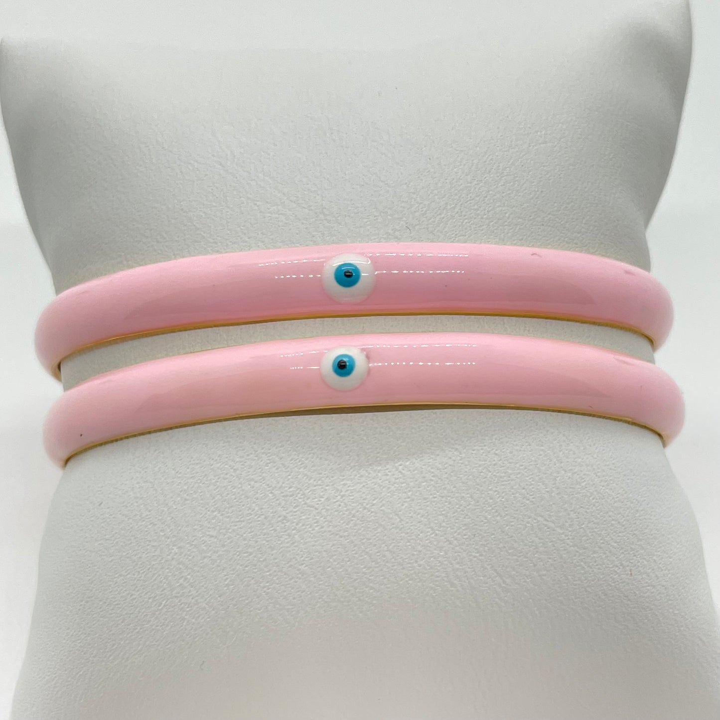 Rainbow Enamel Cuff Bracelets