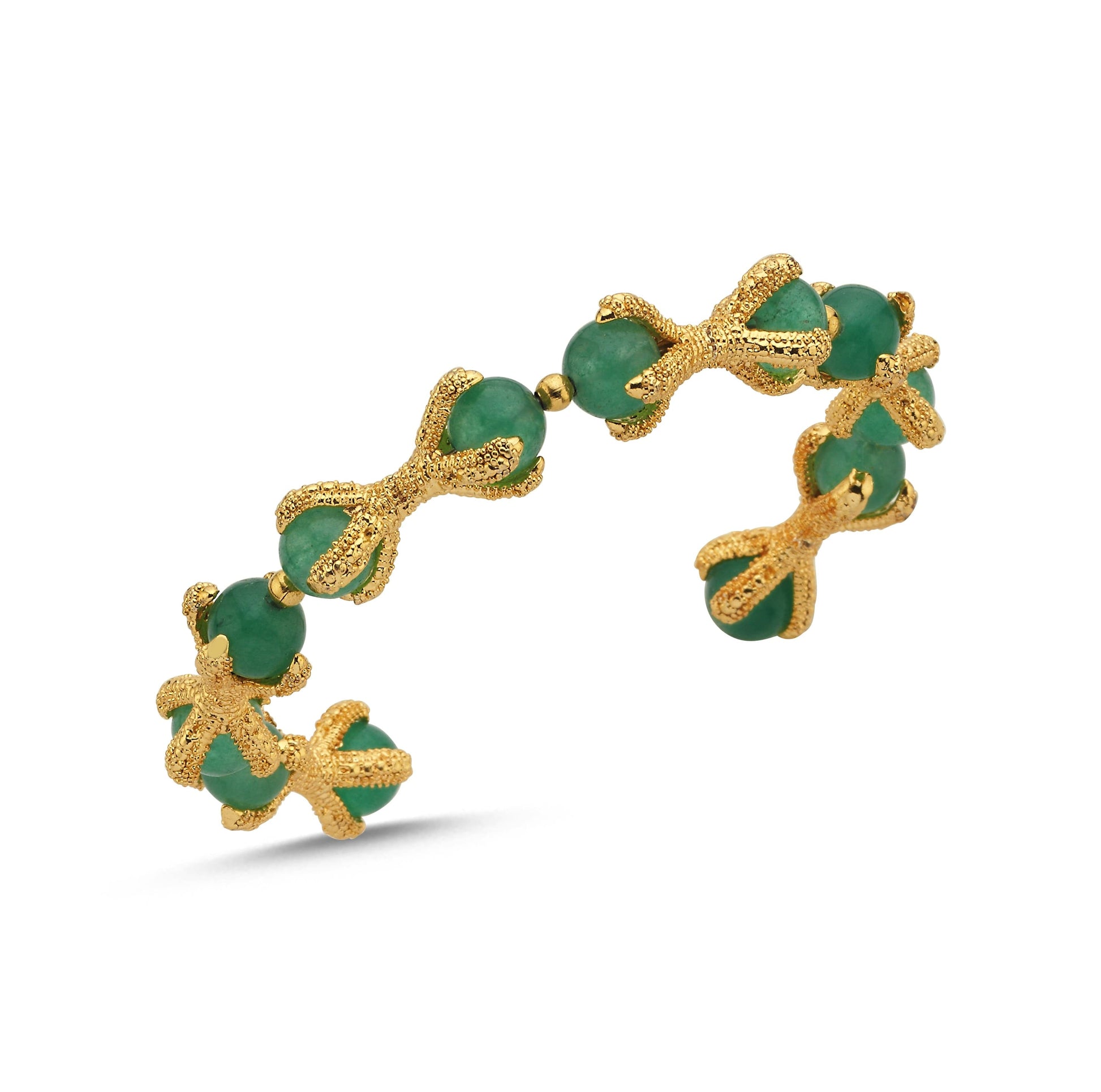 Green Chalcedony Bracelet