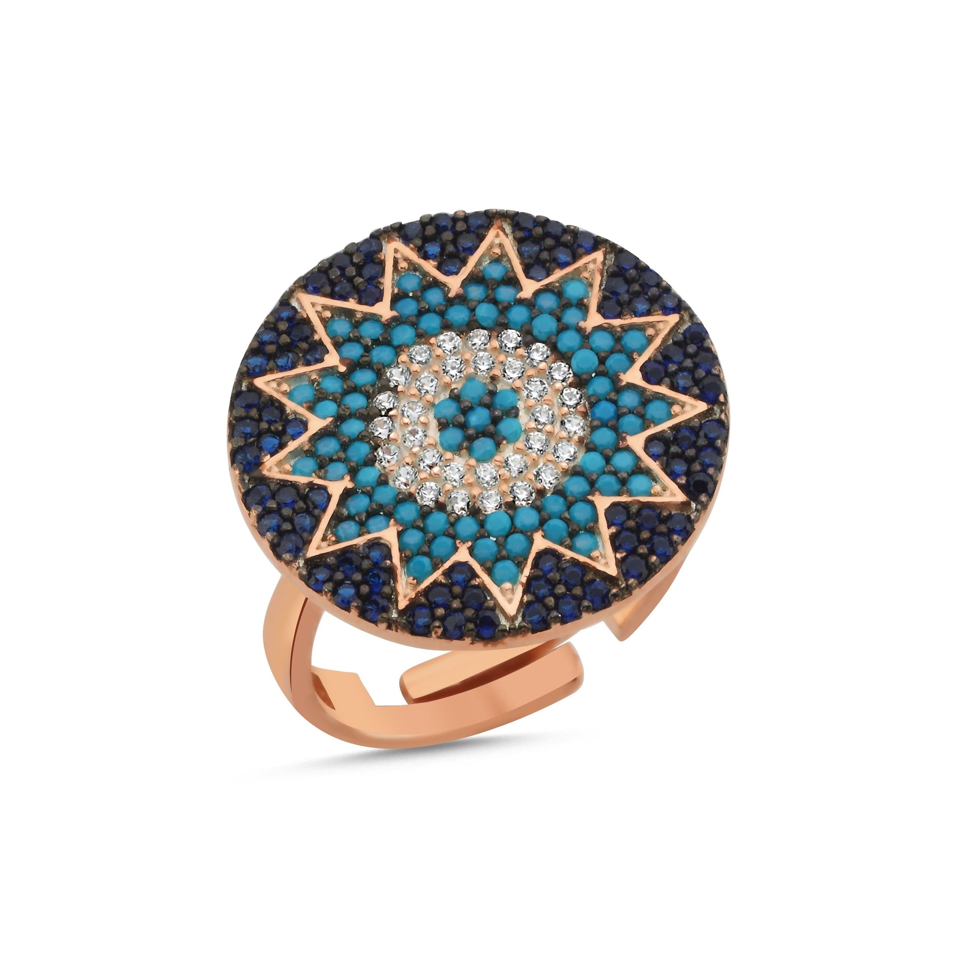 Star evil eye ring - Rings