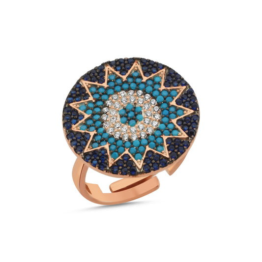 Star evil eye ring - Rings